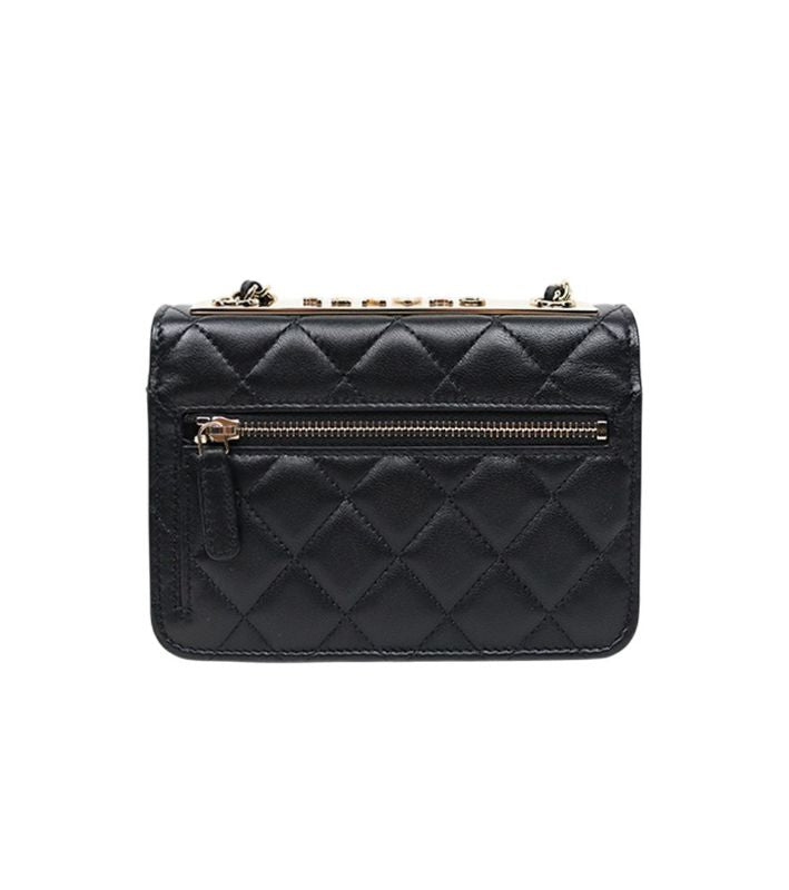 Chanel Black Lambskin Trendy CC WOC Mini Crossbody Bag