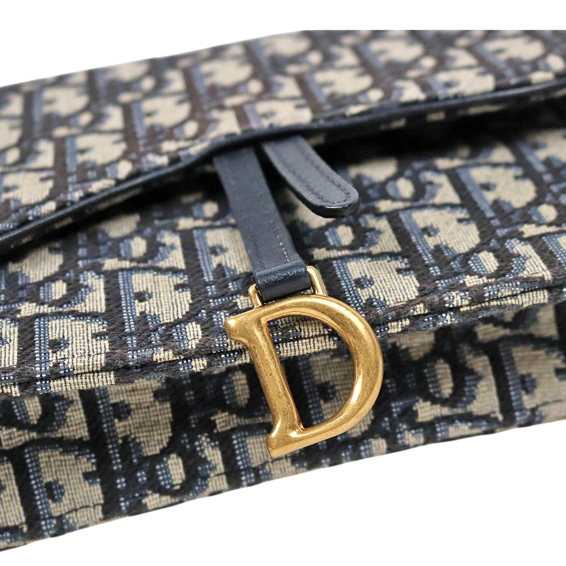 Dior Oblique Saddle Pouch Crossbody Bag