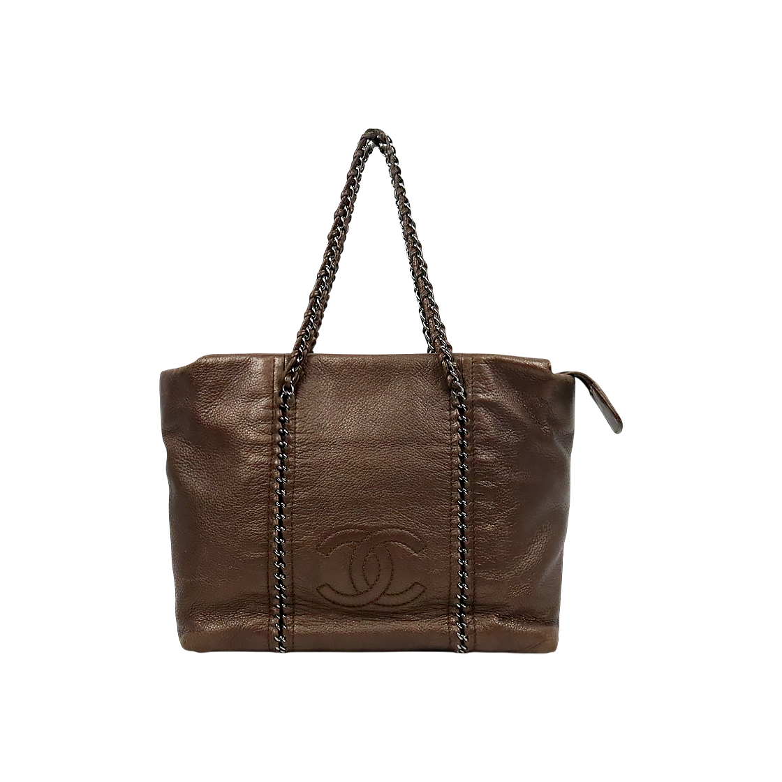 Chanel Brown CC Shoulder Bag