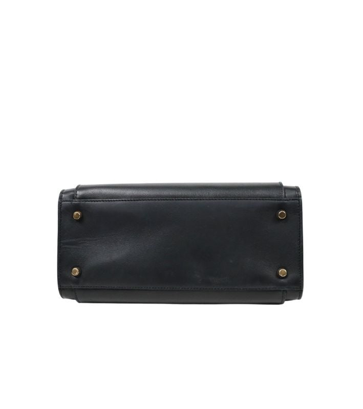 Dior Black Leather 2-Way Bag
