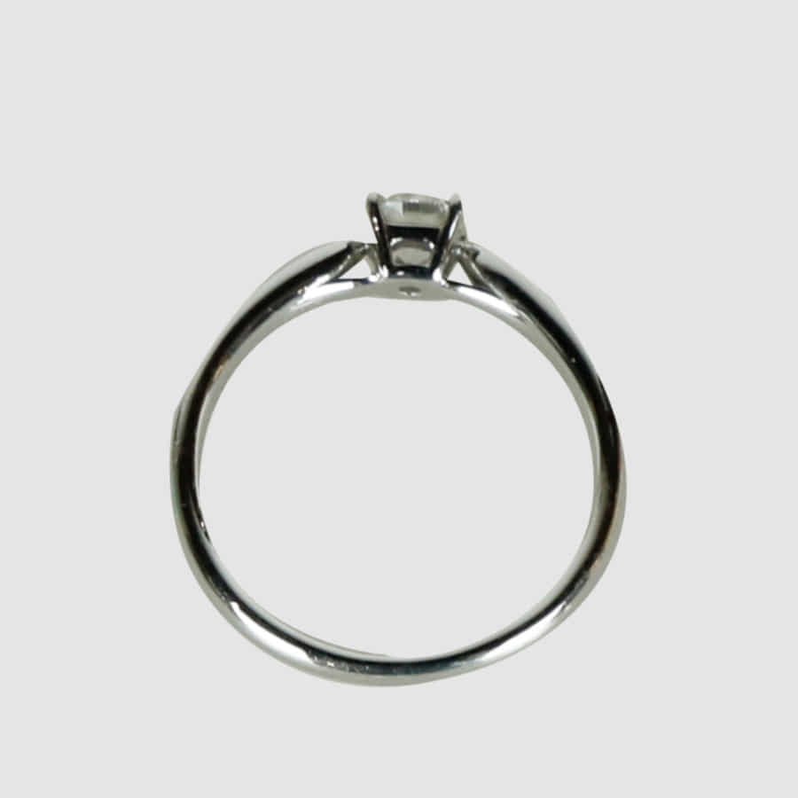 9石ダイヤモンド プラチナリング 0.33ct