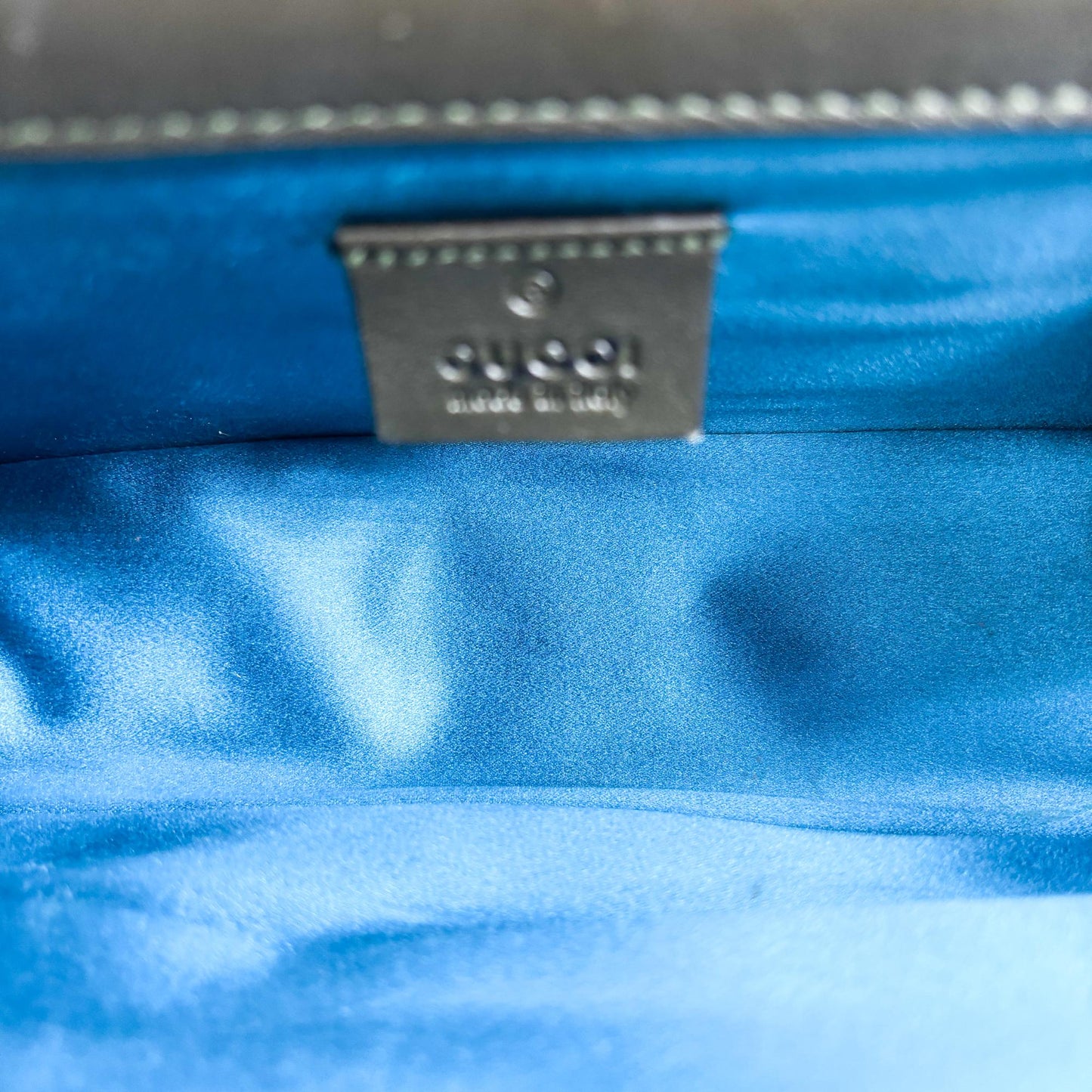 Gucci Dionysus GG Velvet Mini Shoulder Bag Dark Green