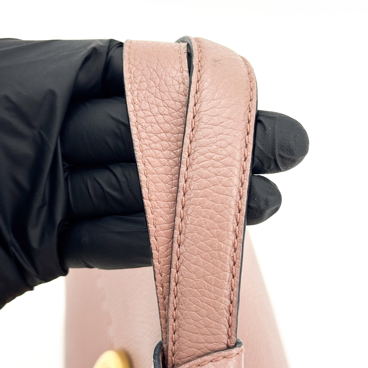 Gucci Dahlia Mini Top Handle Bag Dusty Pink