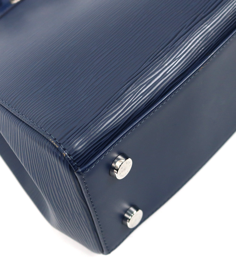 Louis Vuitton Navy Epi Brea Tote