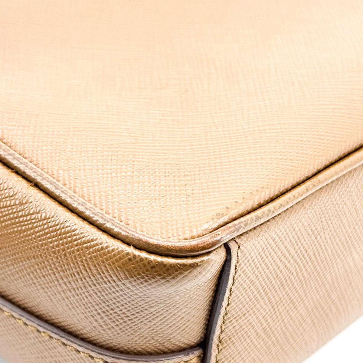 Prada Saffiano Crossbody Bag Brown