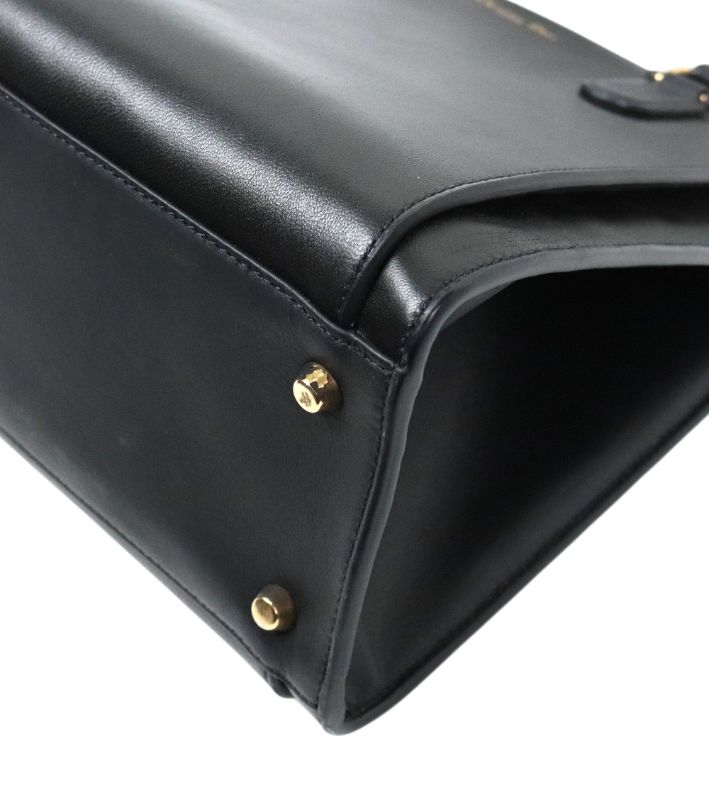 Dior Black Leather 2-Way Bag