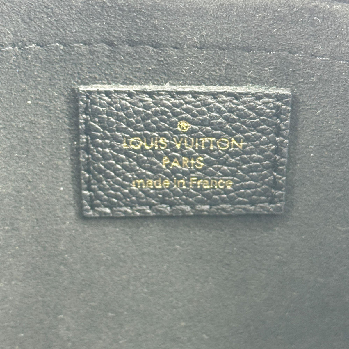 Louis Vuitton Monogram Empreinte Multi Pochette Accessoires Black