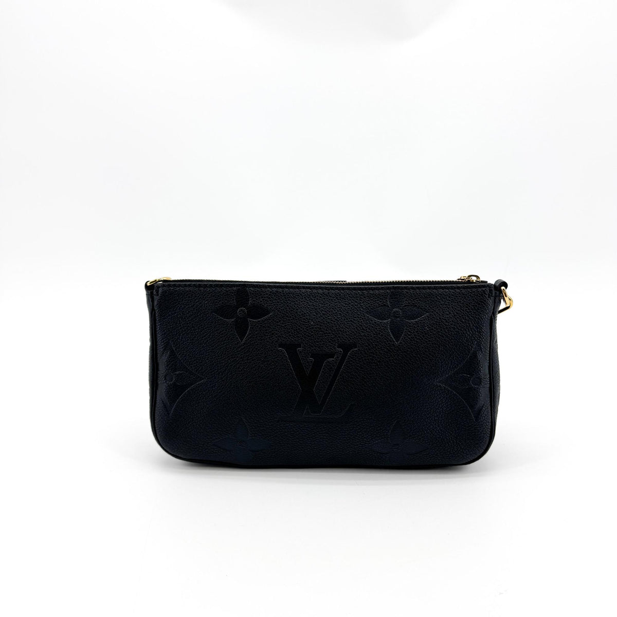 Louis Vuitton Monogram Empreinte Multi Pochette Accessoires Black