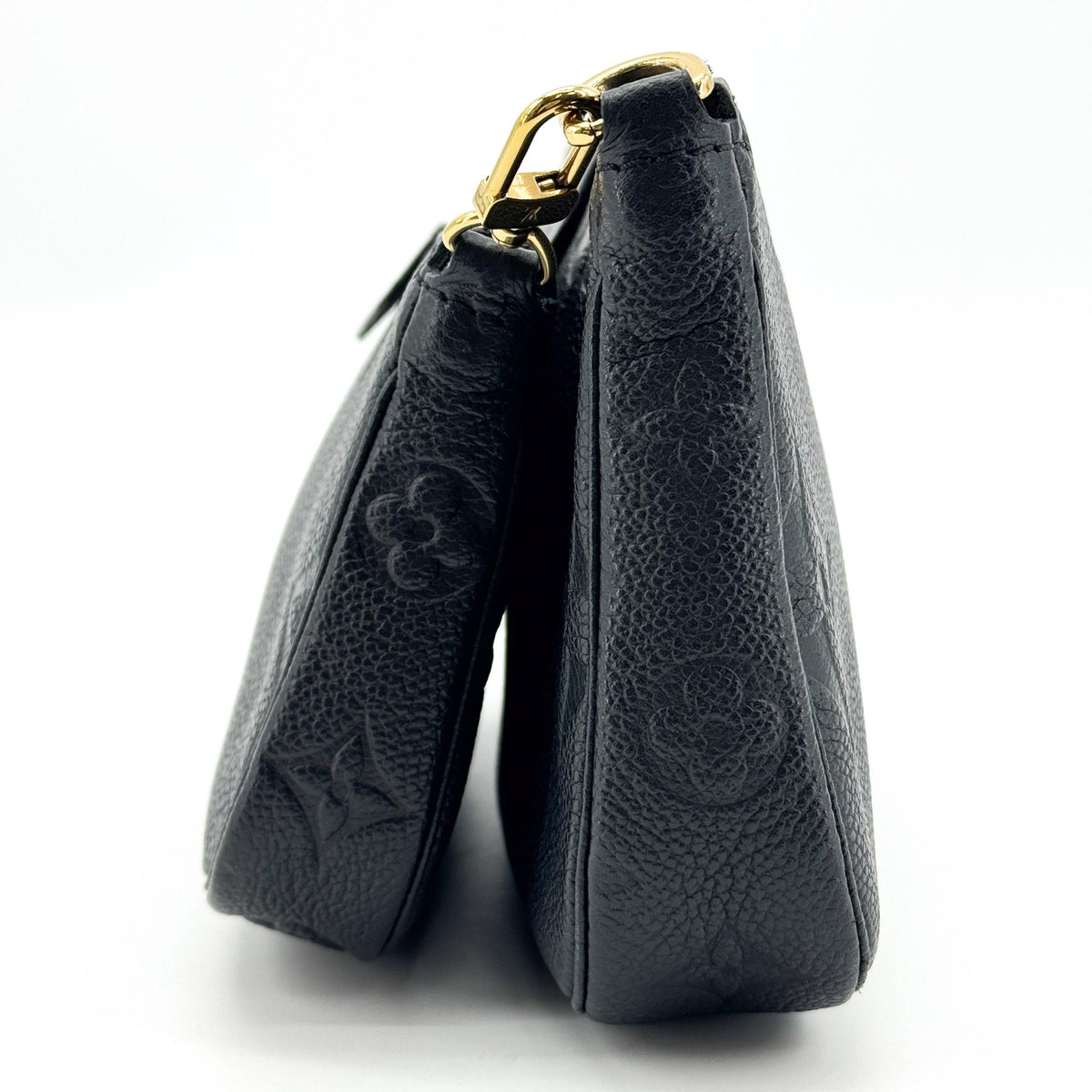 Louis Vuitton Monogram Empreinte Multi Pochette Accessoires Black