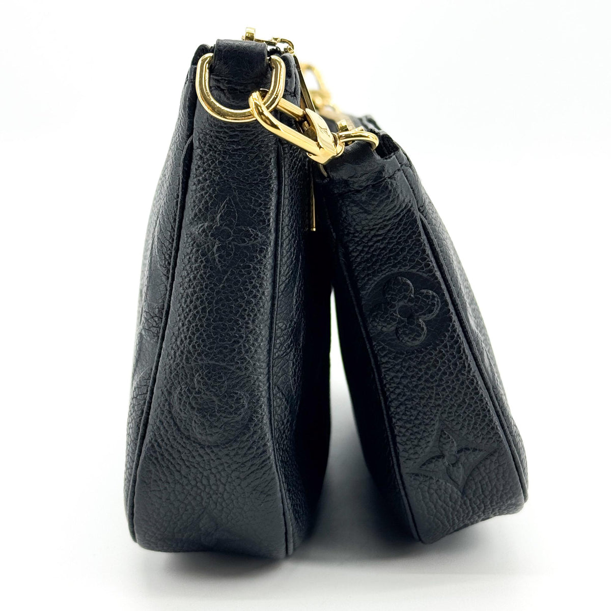 Louis Vuitton Monogram Empreinte Multi Pochette Accessoires Black