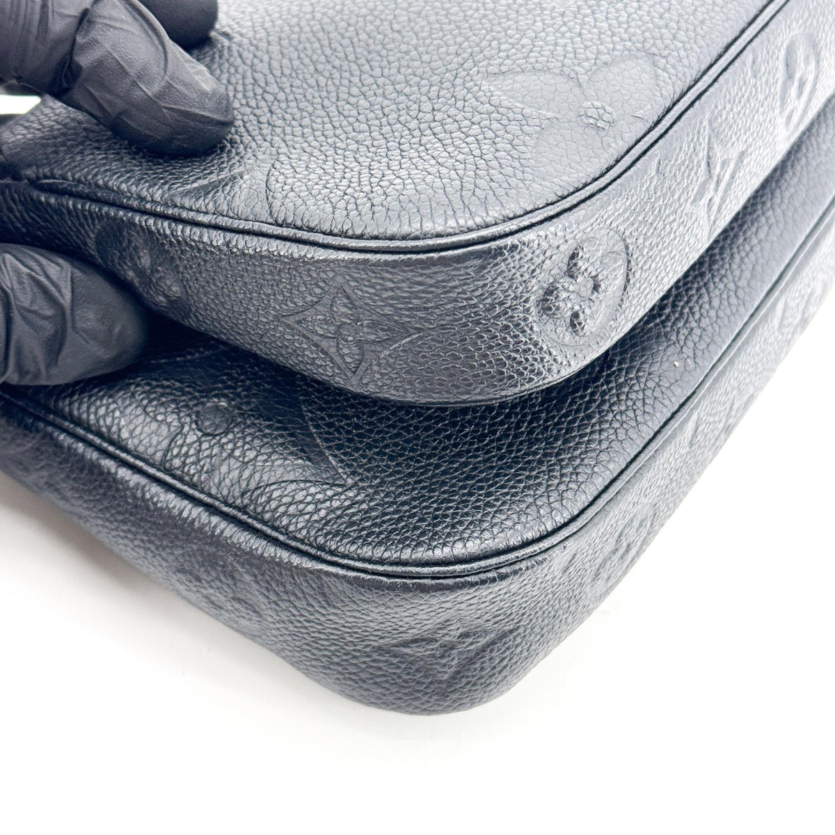 Louis Vuitton Monogram Empreinte Multi Pochette Accessoires Black