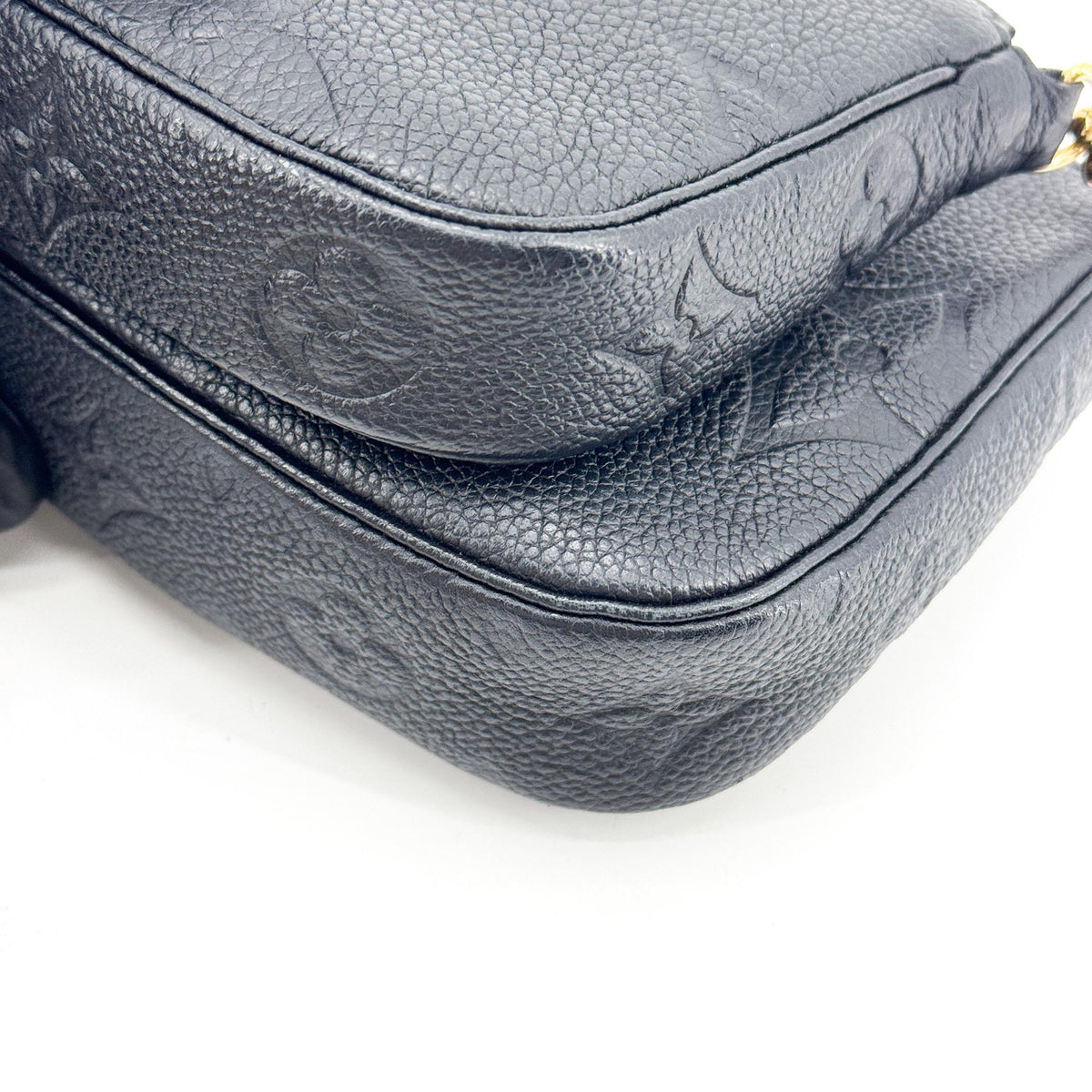 Louis Vuitton Monogram Empreinte Multi Pochette Accessoires Black