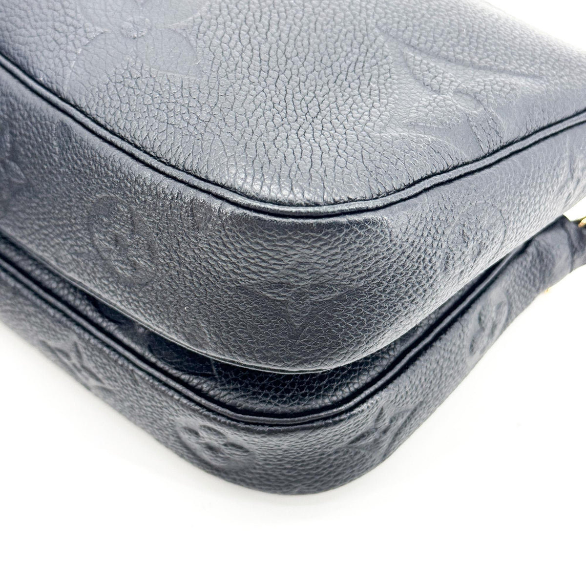 Louis Vuitton Monogram Empreinte Multi Pochette Accessoires Black