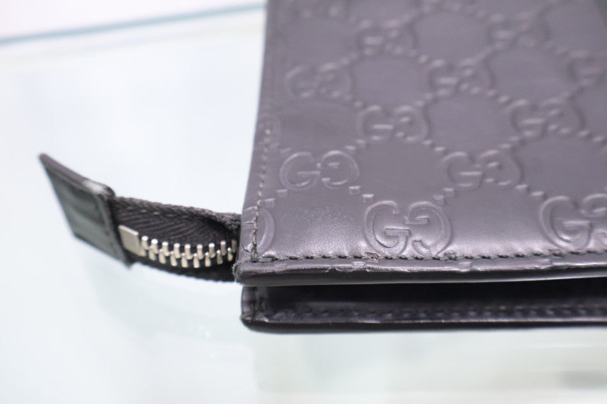 GG Supreme Web Clutch 475316