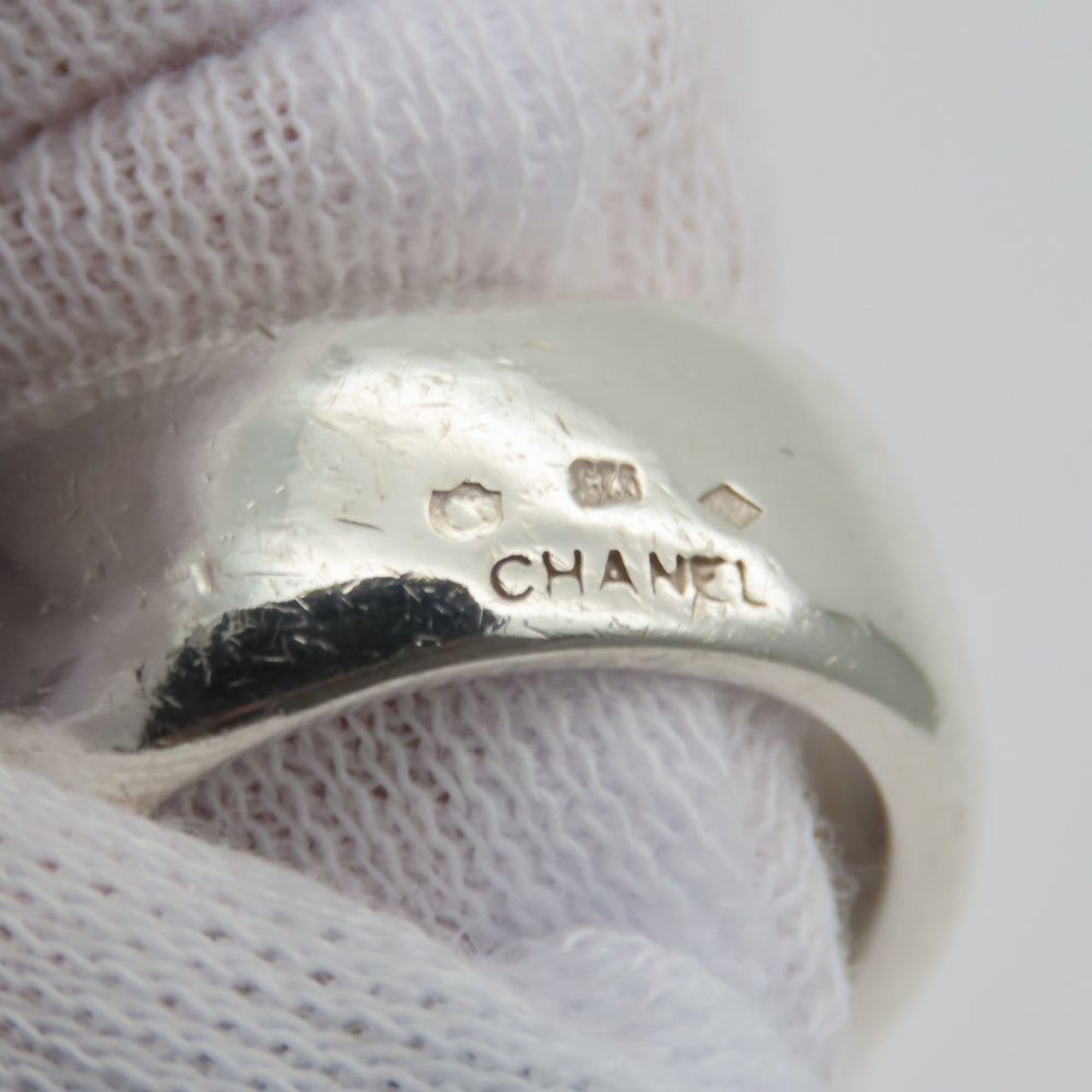 Chanel SV925 Silver Ring 17.6g