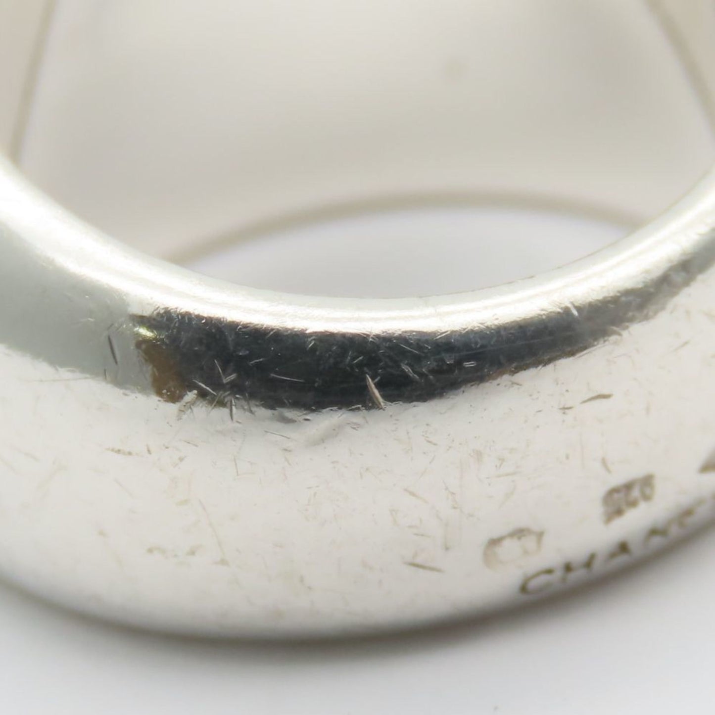 Chanel SV925 Silver Ring 17.6g