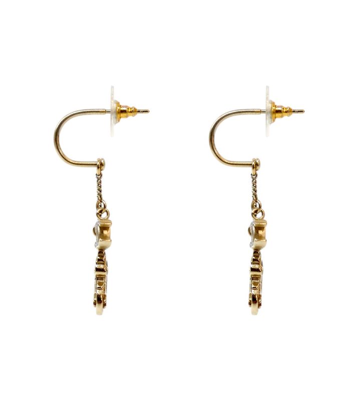 Chanel Bike Charm CC Earrings