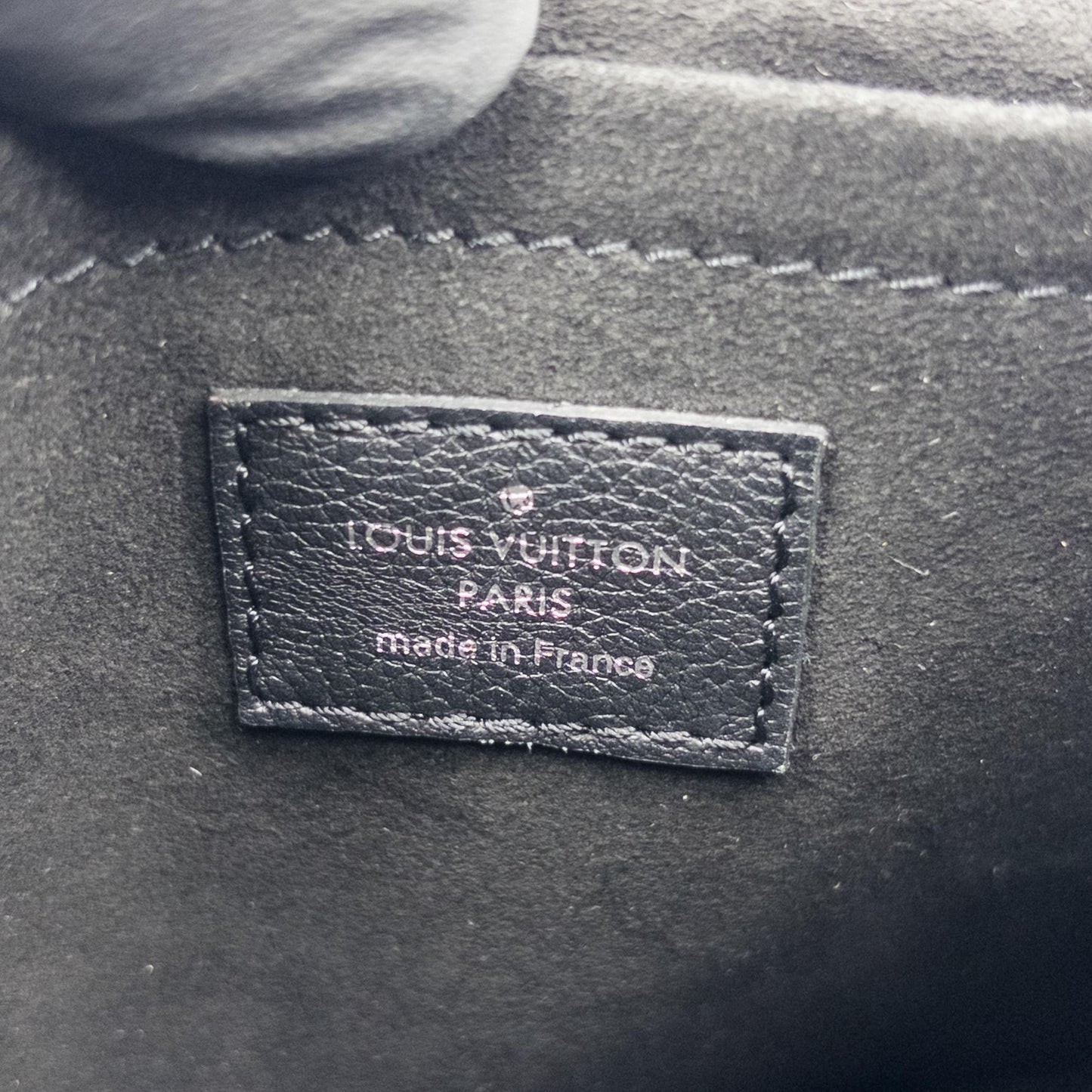 Louis Vuitton My Lock Me Chain Bag Black