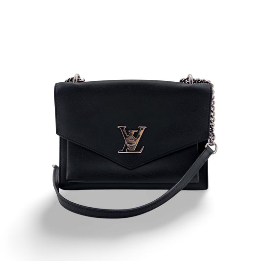 Louis Vuitton My Lock Me Chain Bag Black
