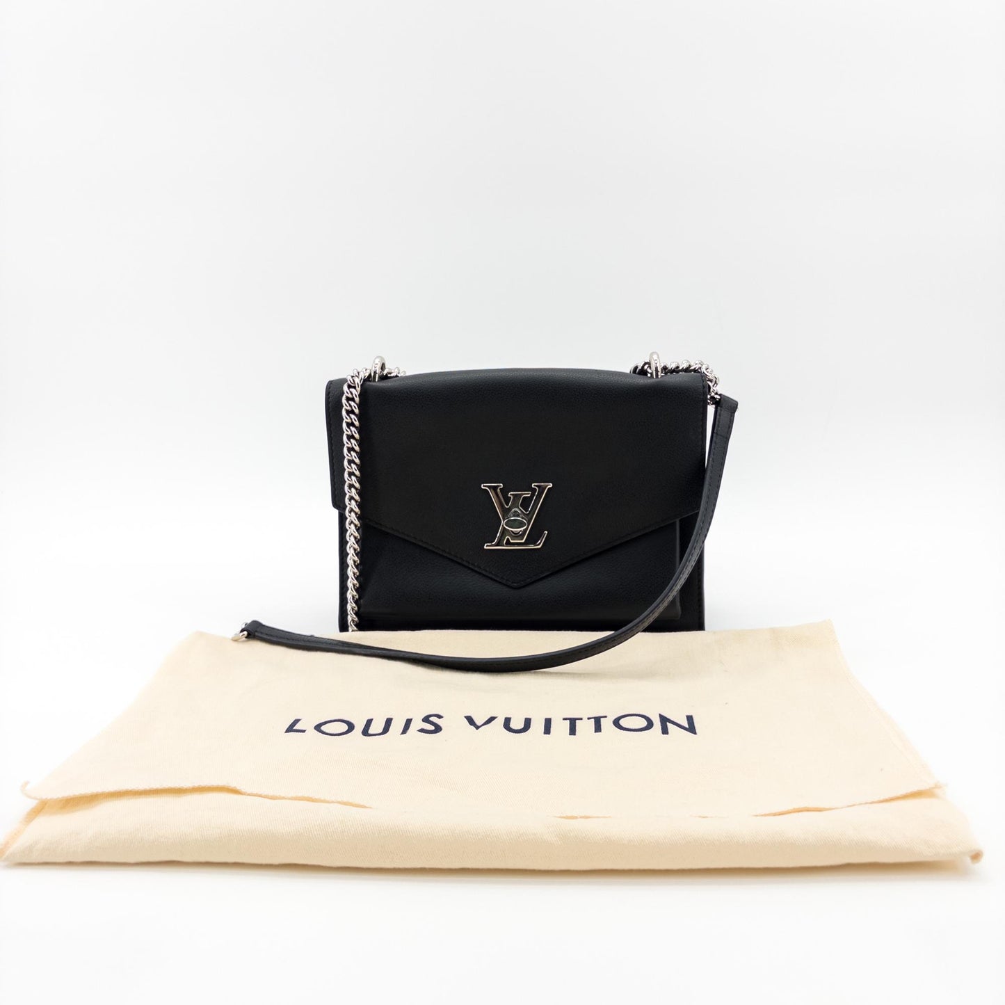 Louis Vuitton My Lock Me Chain Bag Black