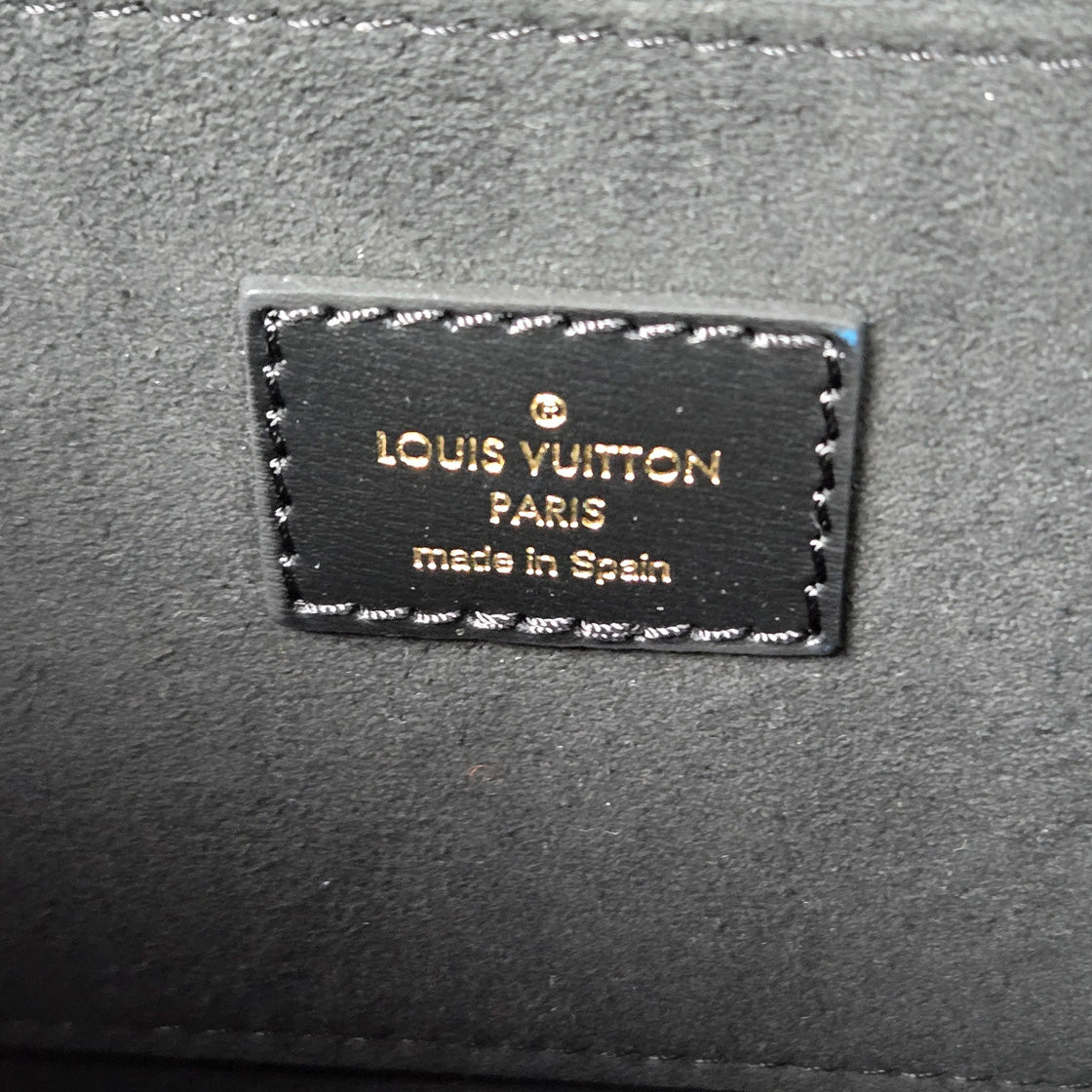 Louis Vuitton Black 1854 Dauphin MM