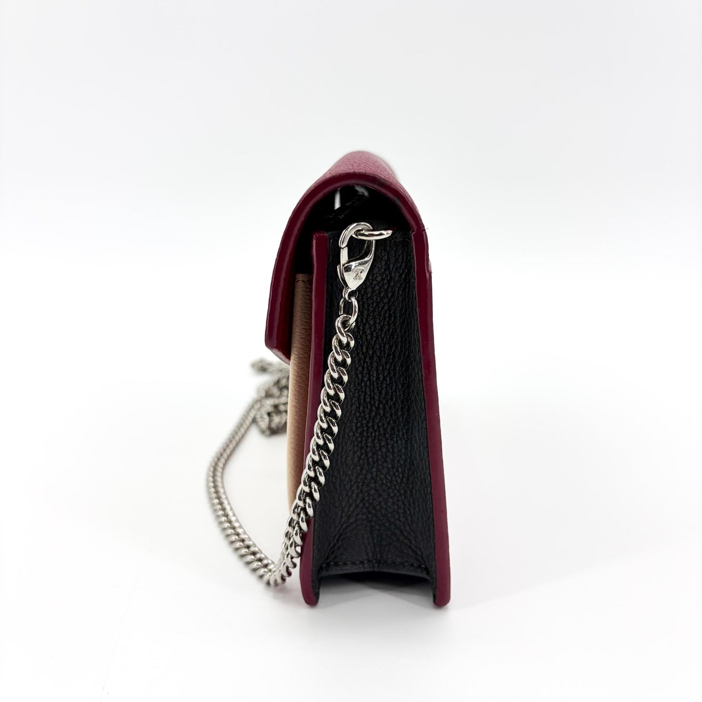 Louis Vuitton MyLockMe Chain Bag Burgundy Beige