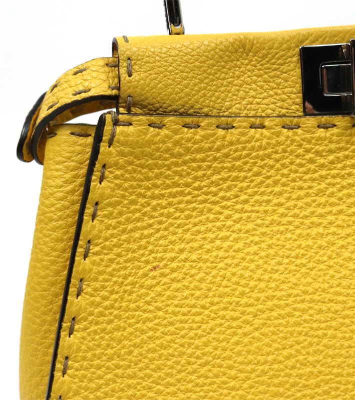 Fendi Yellow Small Celeria Picaboo