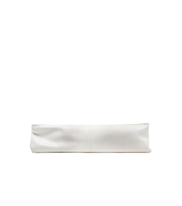 Chanel White Caviar Big CC Shoulder Bag