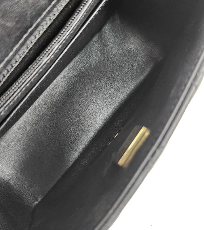 Chanel Black Lambskin Petit Sac