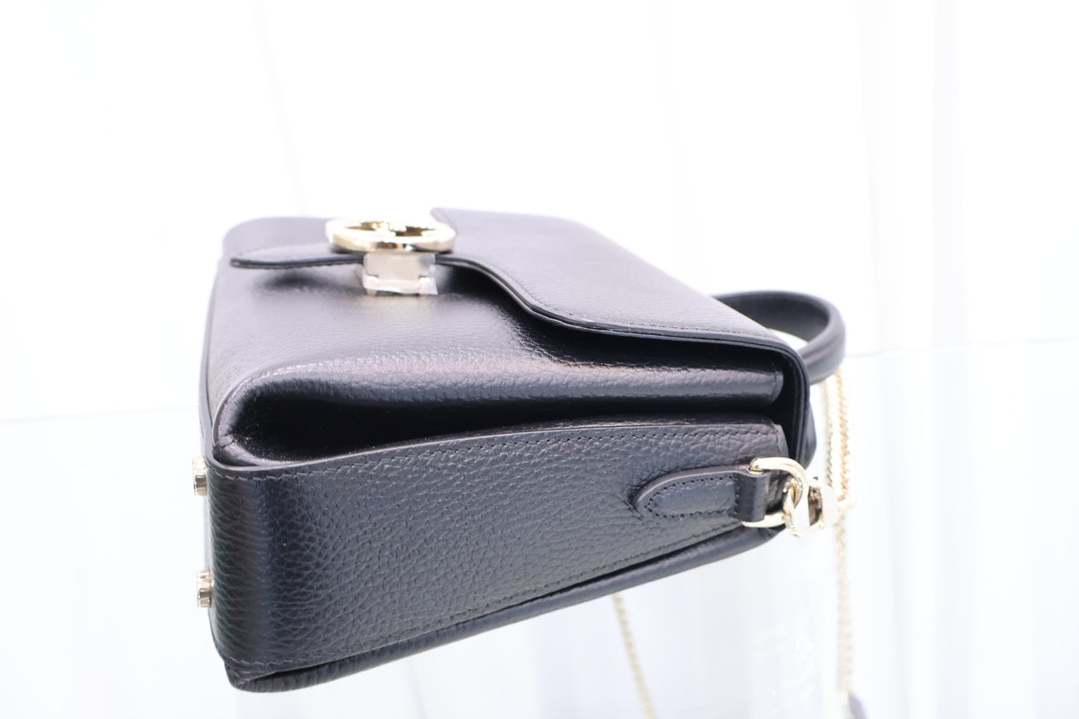 GG Interlocking Chain Shoulder Bag 510302