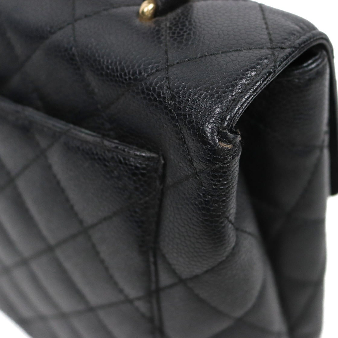 Chanel Black Caviar Coco Handle