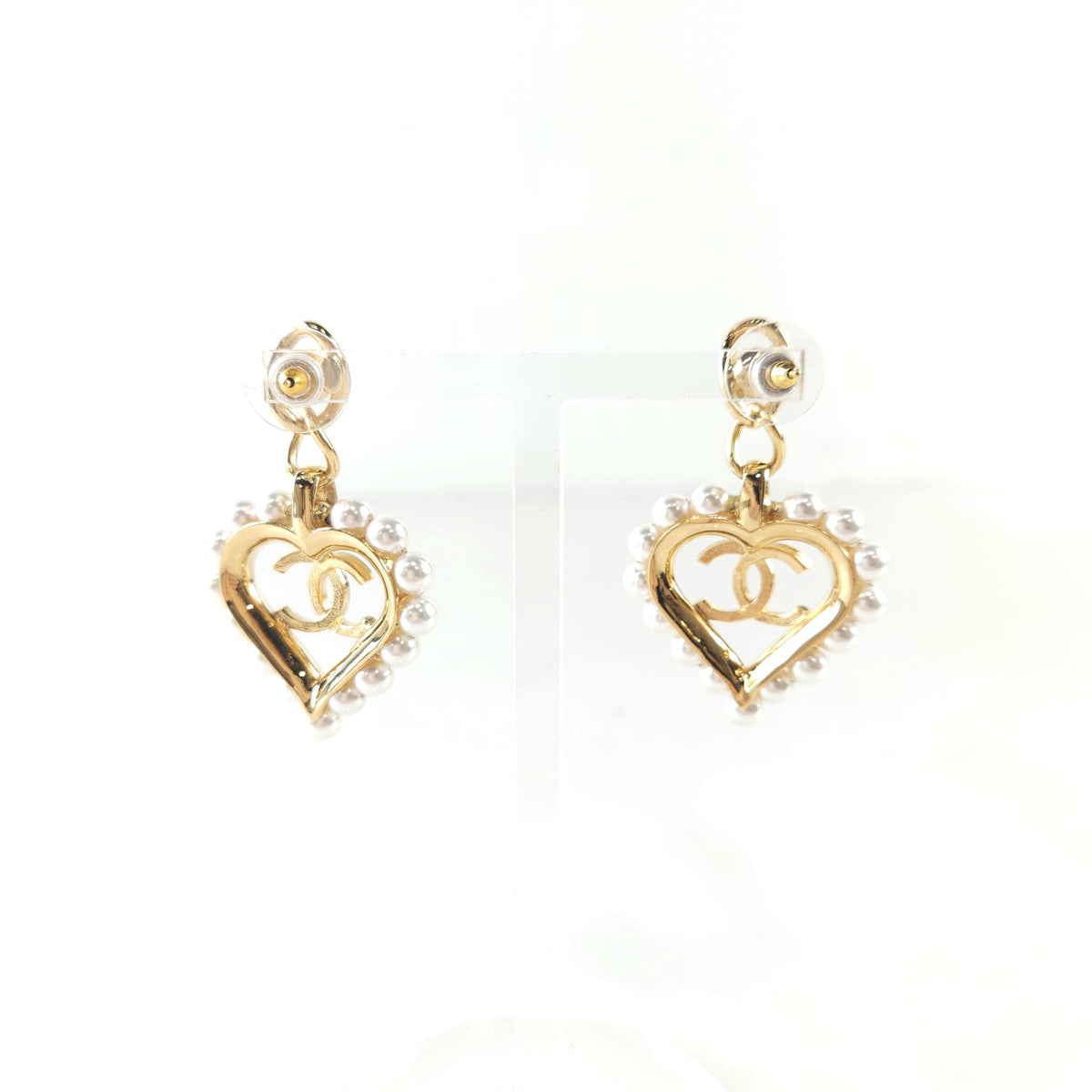 ハート CC ピアス AB2597