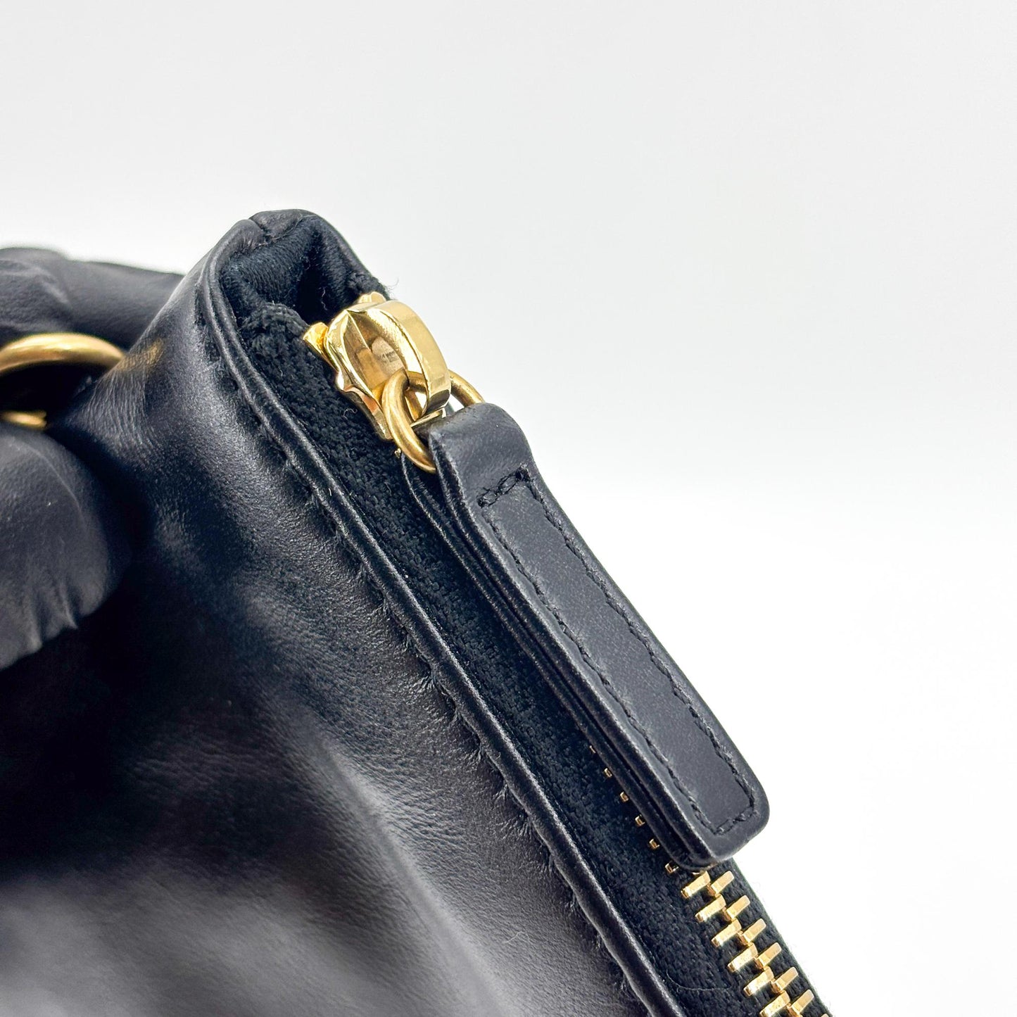 Chanel 22 Medium Shoulder Bag Black with Gold Hardware