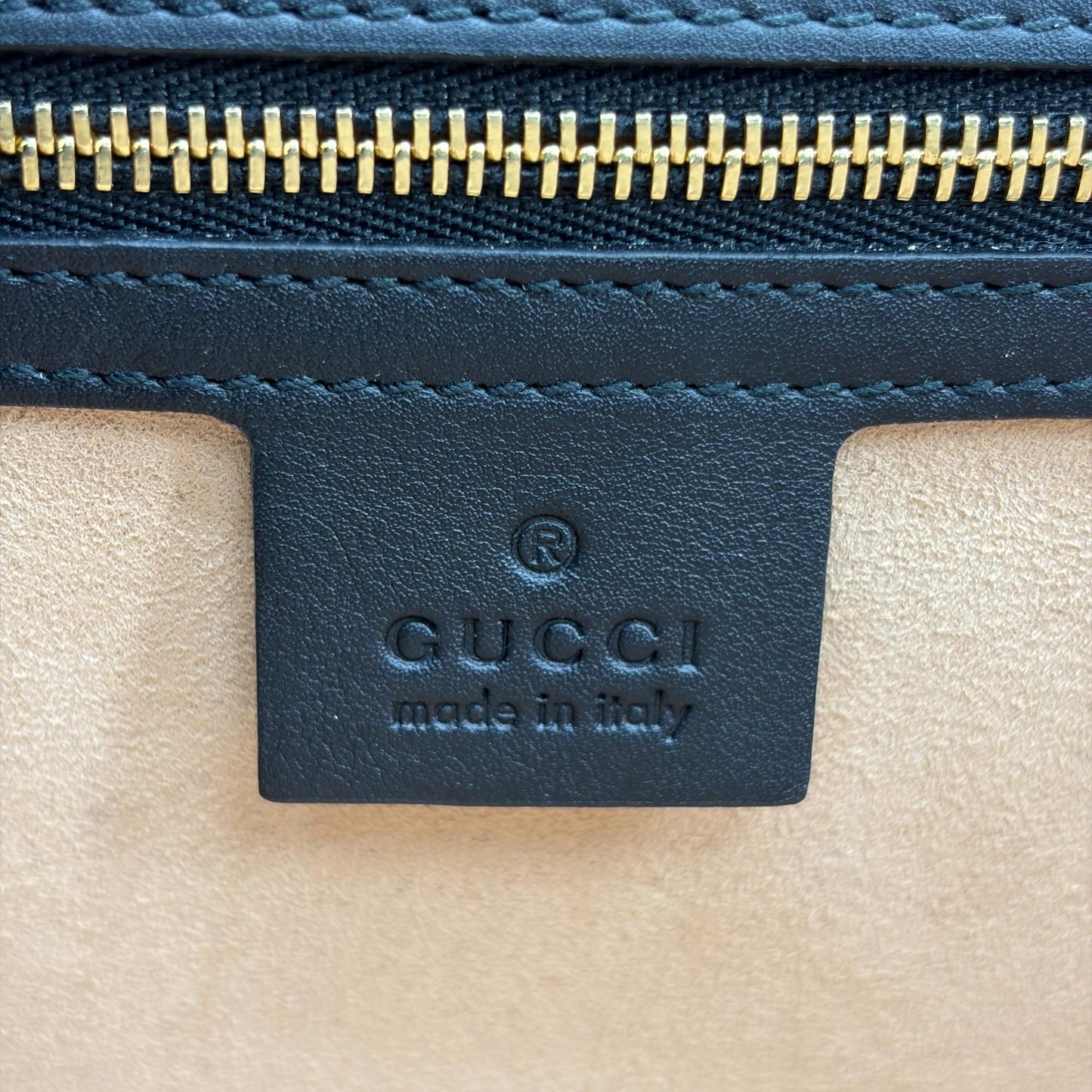 Gucci Mini Sylvie GG Velvet Shoulder Bag Black