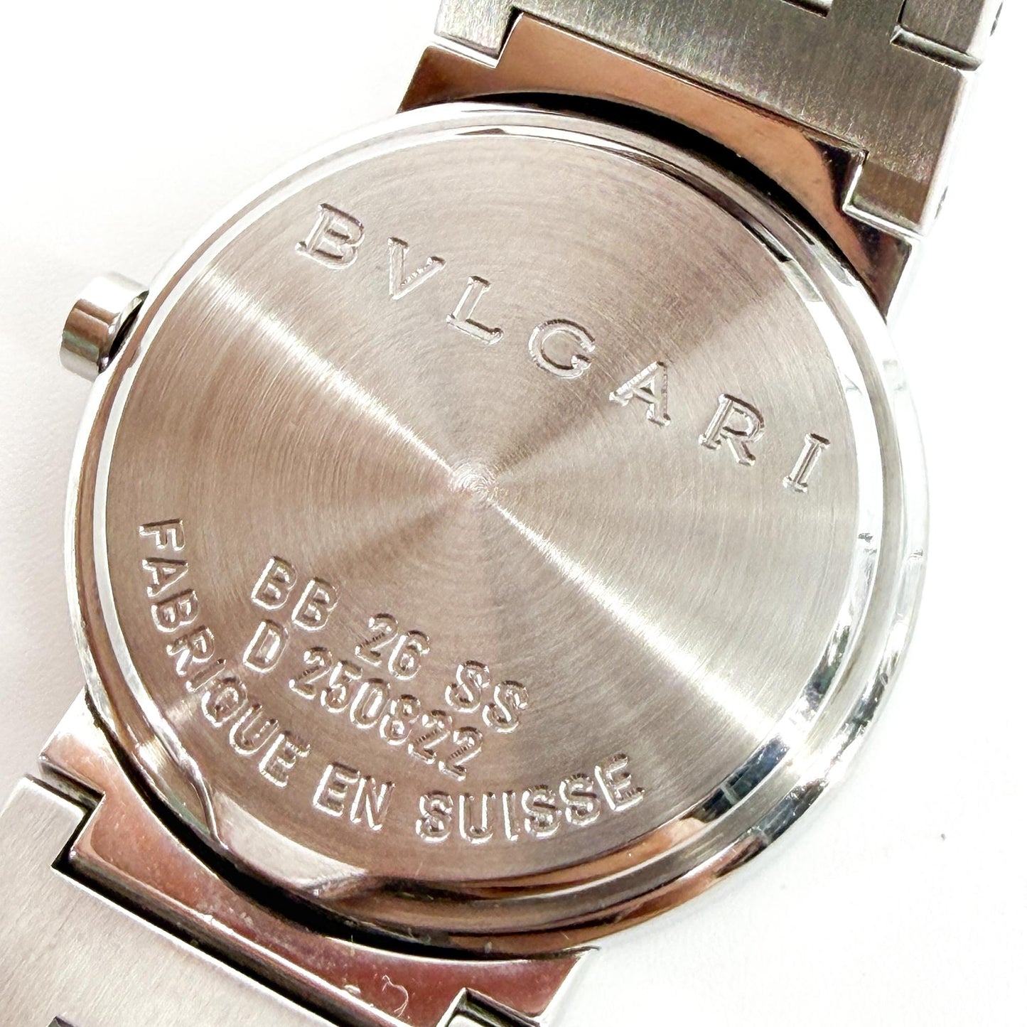 Bulgari Bulgari Stainless Steel Black Dial 33mm