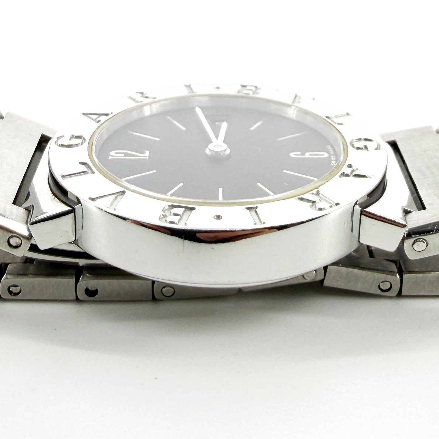 Bulgari Bulgari Stainless Steel Black Dial 33mm