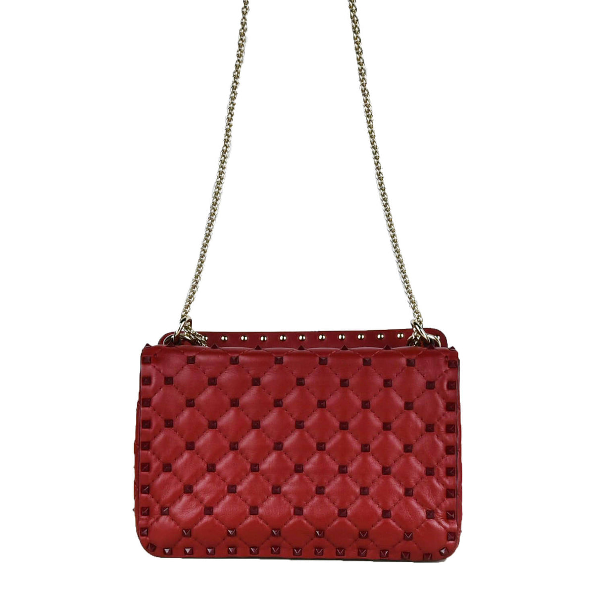 Spike stud top handle shoulder bag crossbody bag