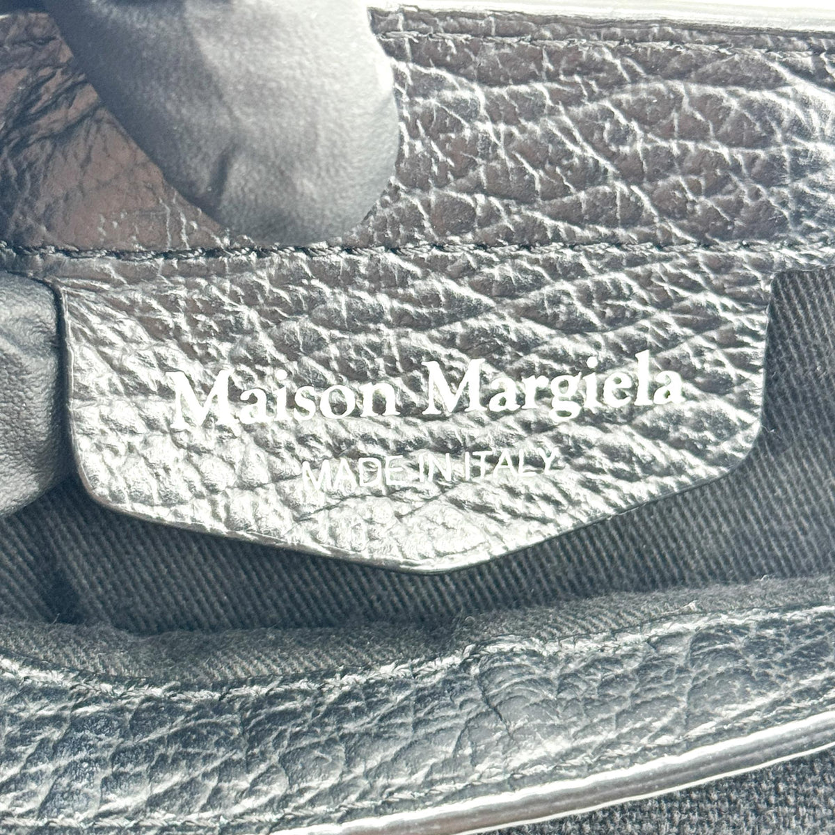 Maison Margiela 5AC Micro Tote Bag Black