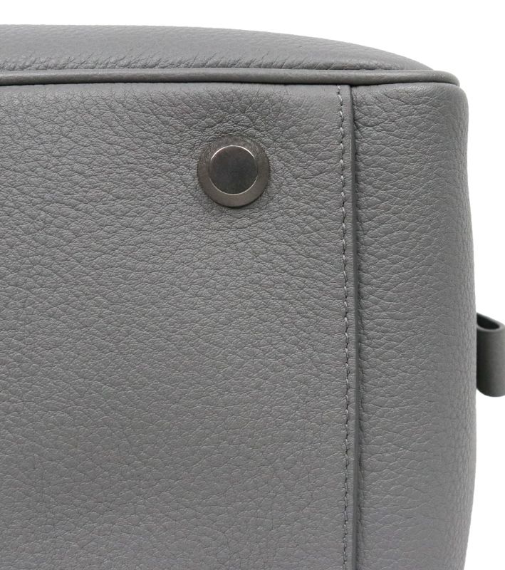 Balenciaga Gray Medium Carry Bowling Bag