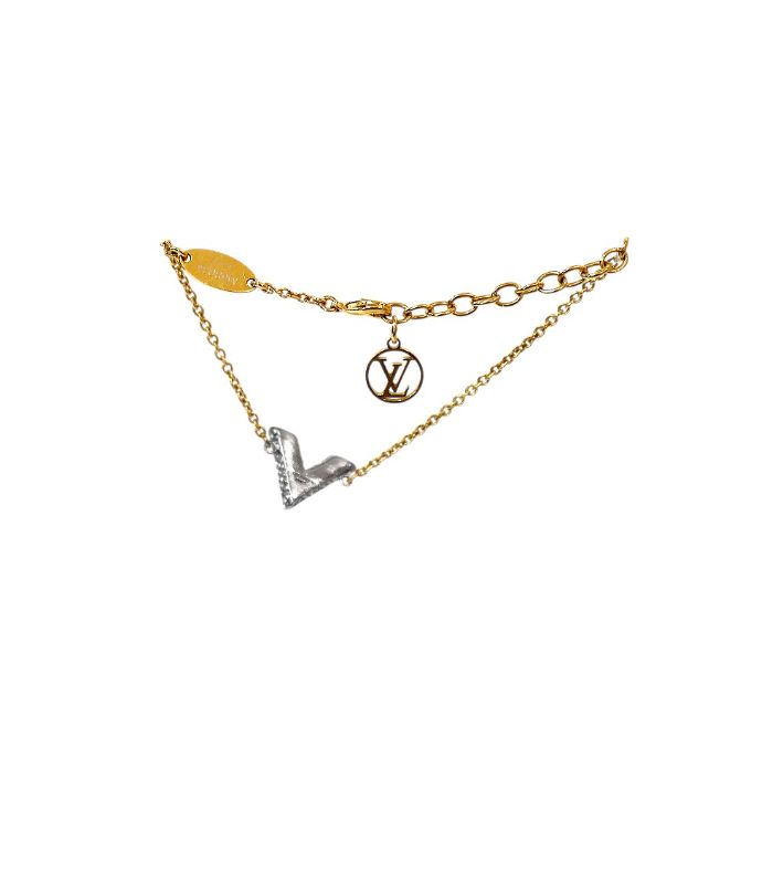 Louis Vuitton Cubic Essentials V Gold Bracelet