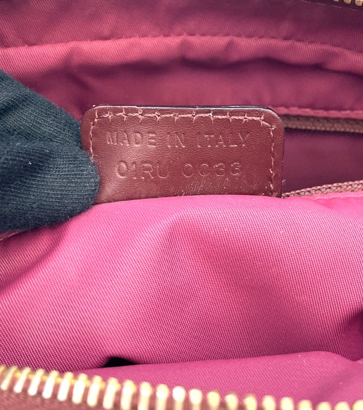 Dior Red Oblique Shoulder Bag