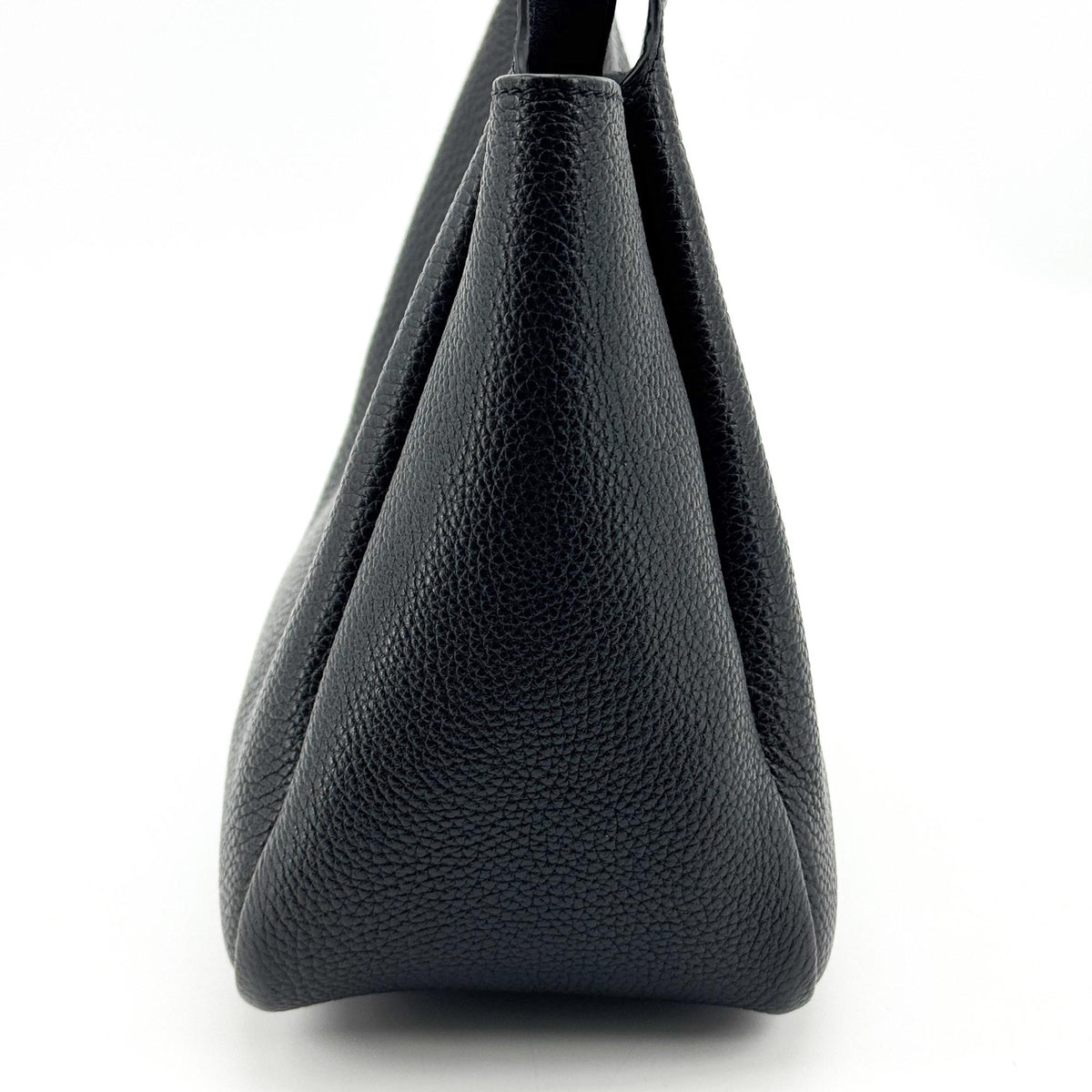 Prada Small Leather Tote Bag Black