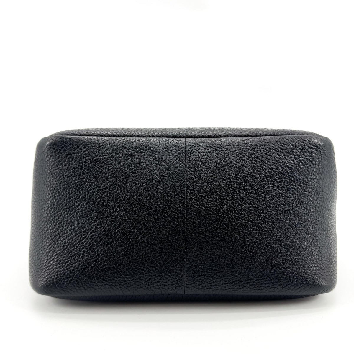 Prada Small Leather Tote Bag Black