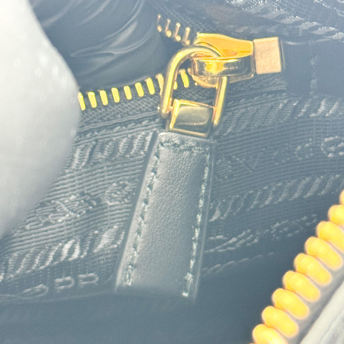 Prada Re-Ylon Crossbody Bag Black with Gold Hardware