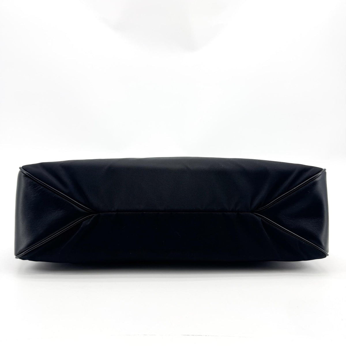 Prada Re-Ylon Crossbody Bag Black with Gold Hardware