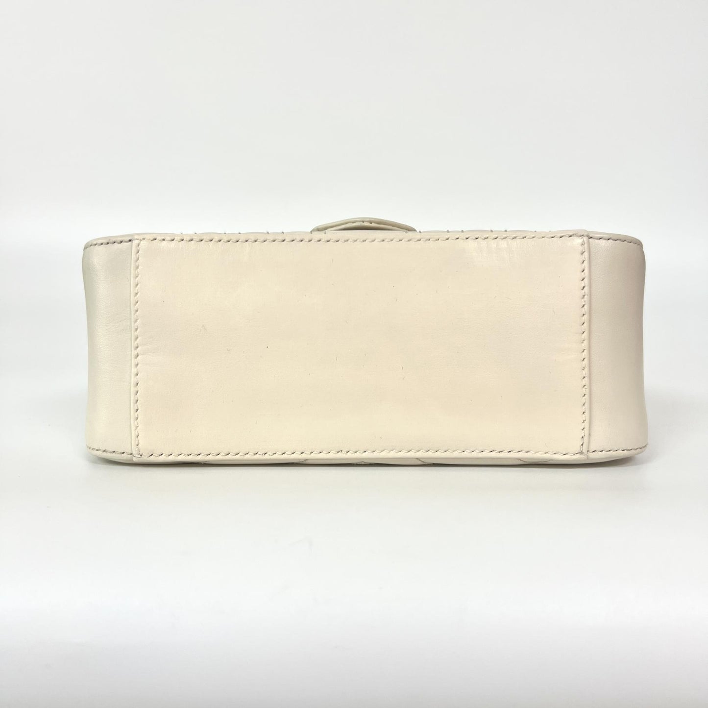 Gucci GG Marmont Mini Top Handle Bag White