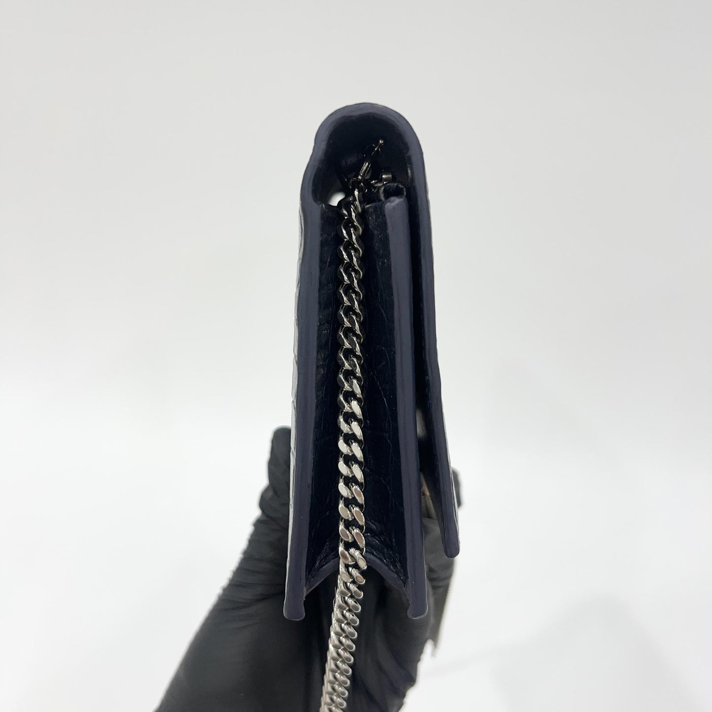 Saint Laurent WOC Tassel Kate Bag