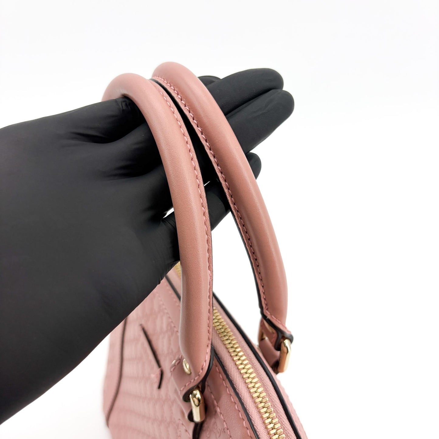Gucci Microguccissima Mini Dome Shoulder Bag Pink