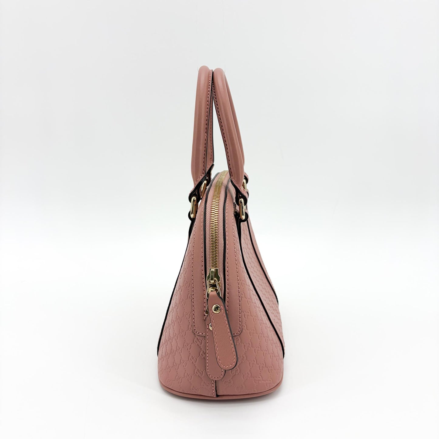 Gucci Microguccissima Mini Dome Shoulder Bag Pink