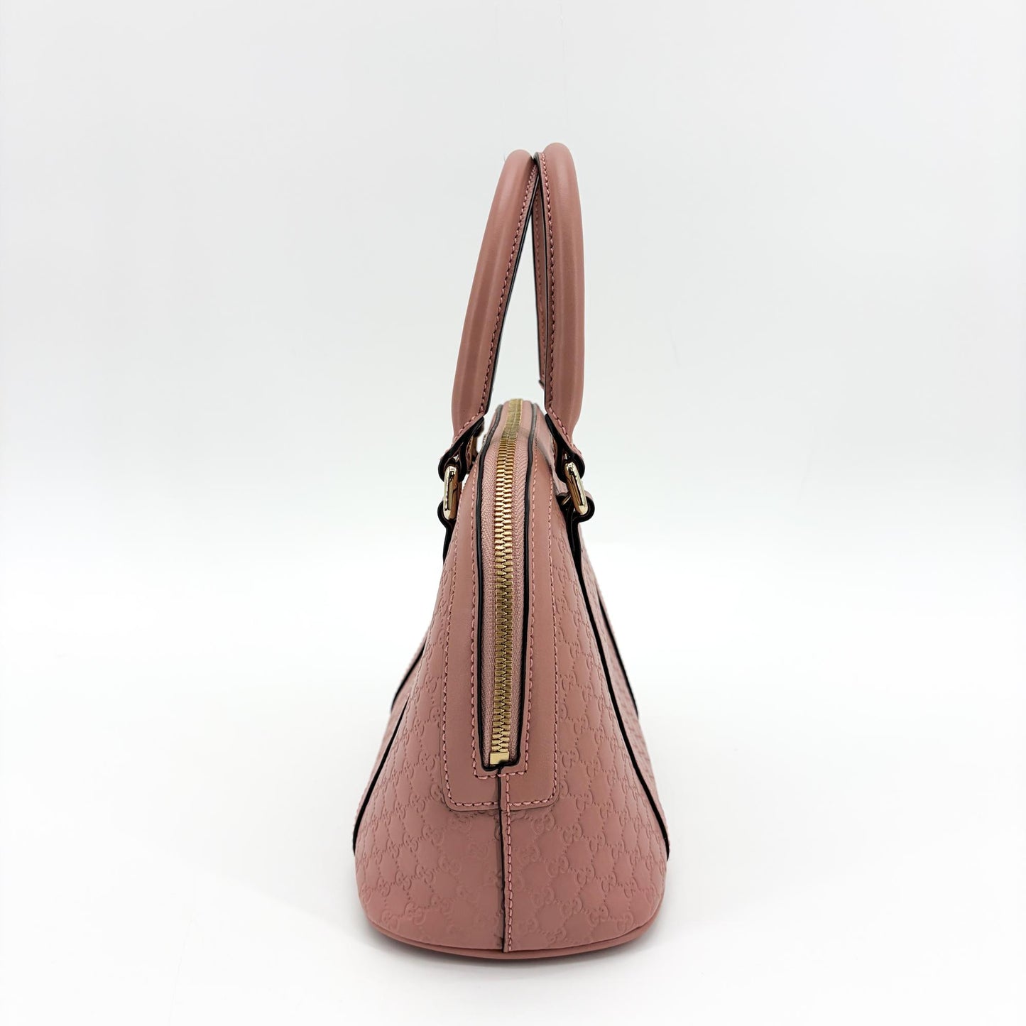Gucci Microguccissima Mini Dome Shoulder Bag Pink
